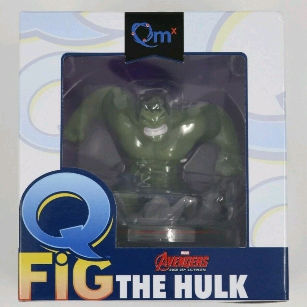 Marvel Q-Fig The Hulk Action Figure - Green and Black